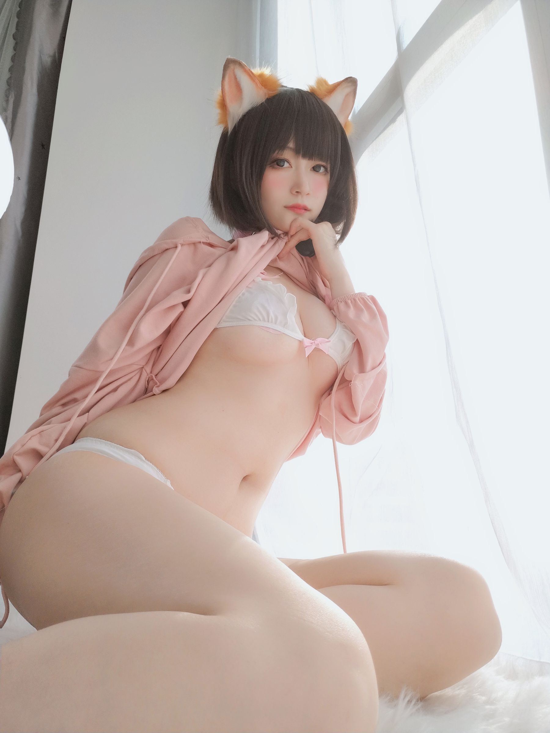 [COS写真]小姐姐白银81–粉红狐狸插图4